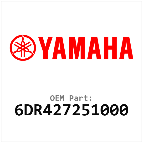 Yamaha OEM 6DR427251000