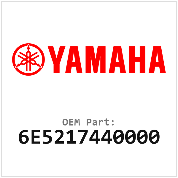 Yamaha Past op de volgende Yamaha motoren (6E5217440000)