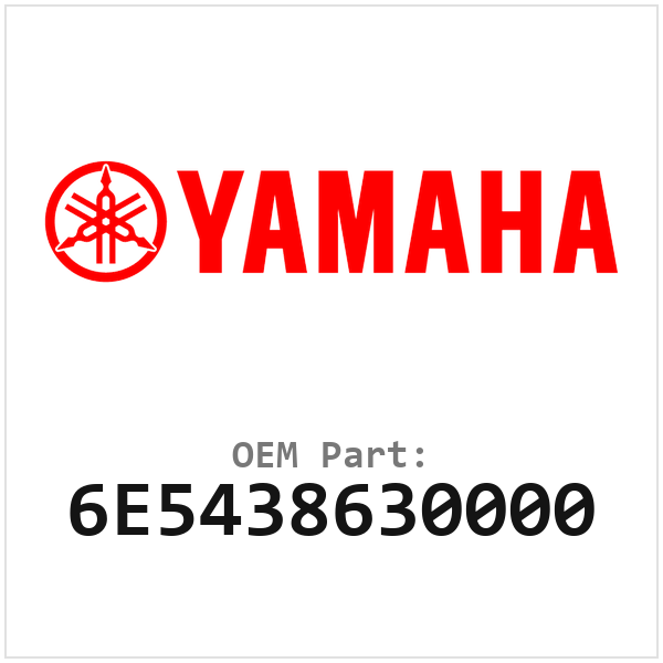 Yamaha O-ring (6E5438630000)