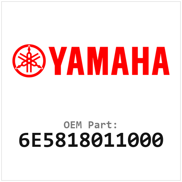 Yamaha Borstels Assy (6E5818011000)