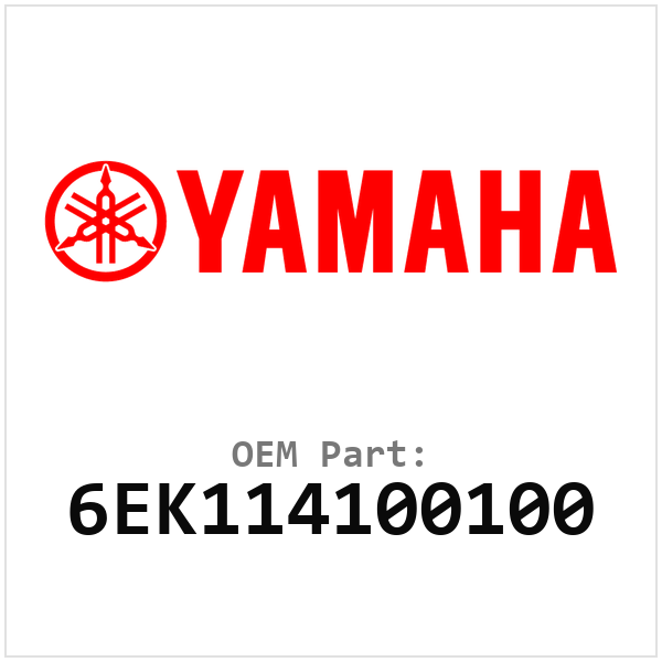 Yamaha OEM 6EK114100100