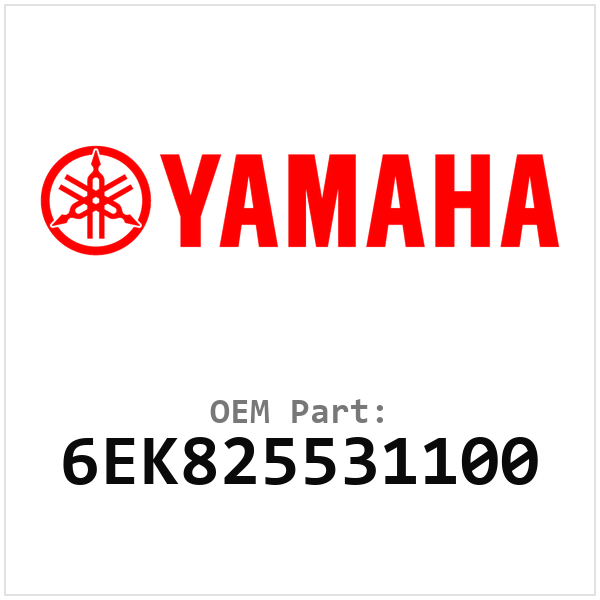 Yamaha OEM 6EK825531100