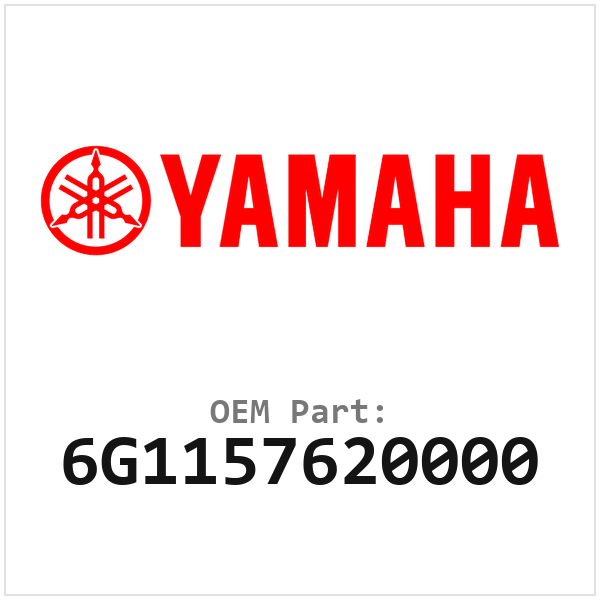 Yamaha Past op de volgende Yamaha motoren (6G1157620000)