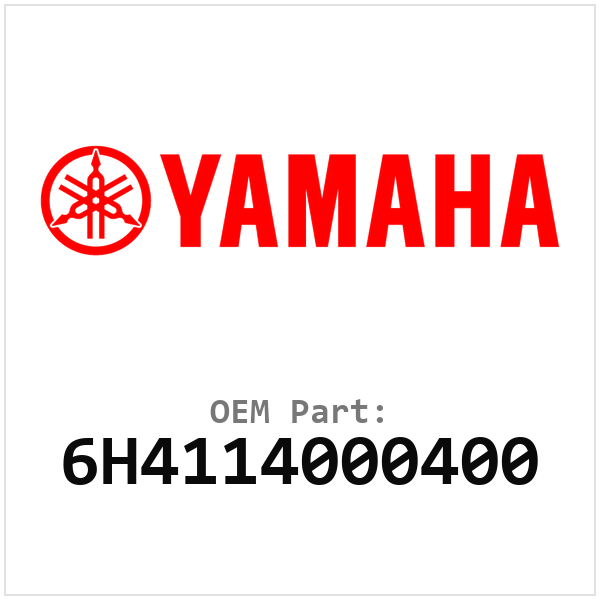 Yamaha OEM 6H4114000400
