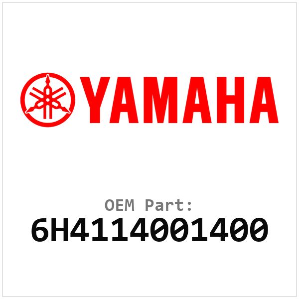 Yamaha OEM 6H4114001400