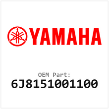 Yamaha Crankcase Assembly (6J8151001100)