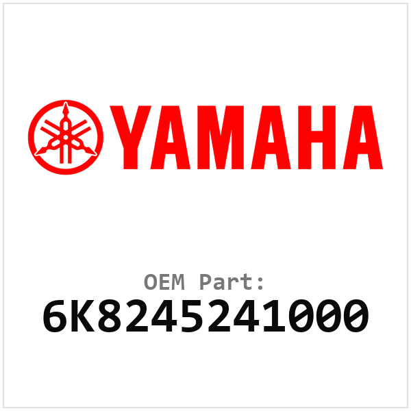 Yamaha OEM 6K8245241000