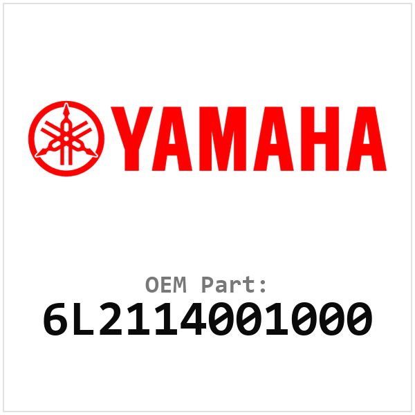 Yamaha OEM 6L2114001000