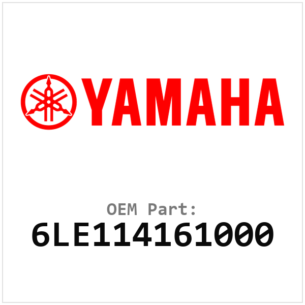 Yamaha OEM 6LE114161000