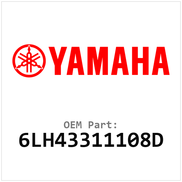 Yamaha OEM 6LH43311108D