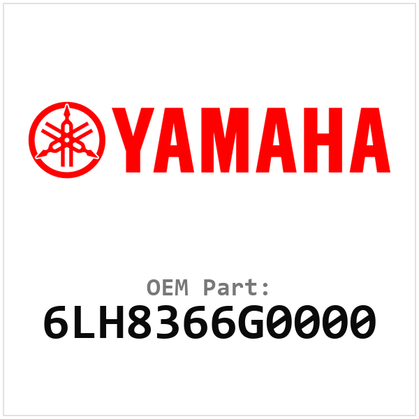 Yamaha OEM 6LH8366G0000