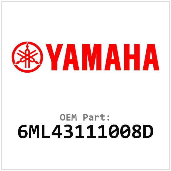 Yamaha OEM 6ML43111008D