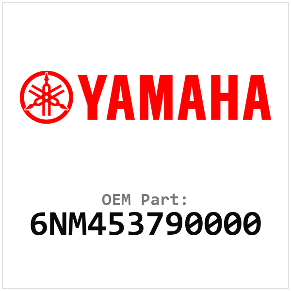 Yamaha OEM 6NM453790000