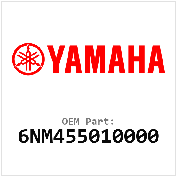Yamaha OEM 6NM455010000