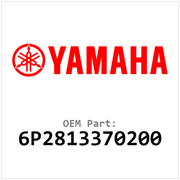Yamaha OEM 6P2813370200