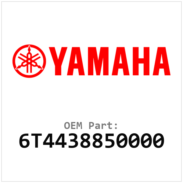 Yamaha OEM 6T4438850000