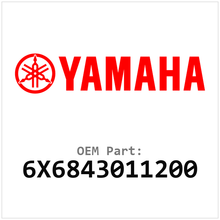 Yamaha OEM 6X6843011200