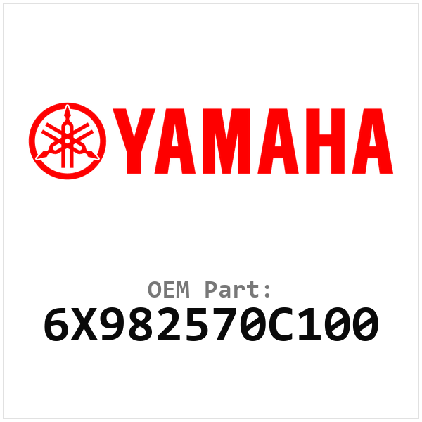 Yamaha OEM 6X982570C100