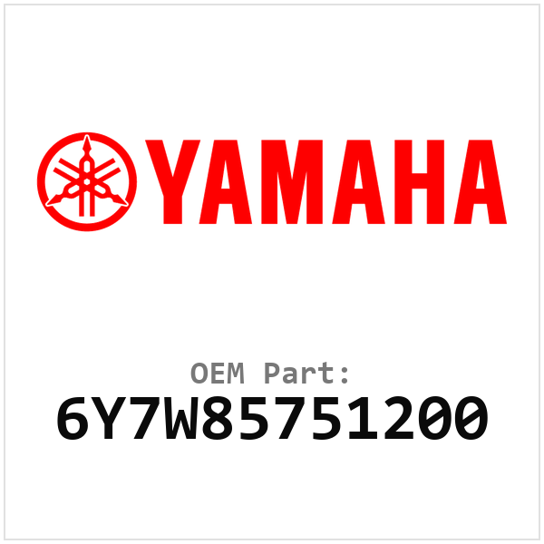Yamaha OEM 6Y7W85751200