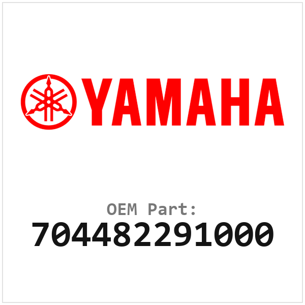 Yamaha Past op de volgende Yamaha motoren (704482291000)