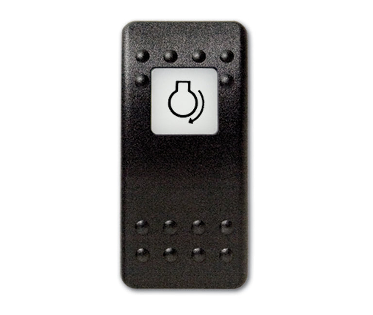 Mastervolt waterdichte schakelaar (alleen knop) Motor Start (70906638)