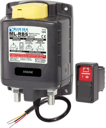 Blue Sea Systems Blue Sea Systems-solenoïde ML 12V RBS SPST met handmatige bediening 2 (incl. 2145-BSS-schakelaar) (7713-BSS)