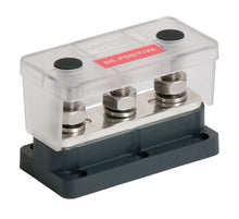 BEP Marine bus bar pro installer heavy-duty with cover 3x studs 10mm (3/8") 650A 50V DC (777-BB3S-650)