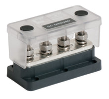 BEP Marine bus bar pro installer heavy-duty with cover 4x studs 8mm (5/16") 500A 50V DC (777-BB4S-500)
