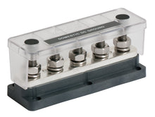 BEP Marine bus bar pro installer heavy-duty with cover 5x studs 10mm (3/8") 650A 50V DC (777-BB5S-650)