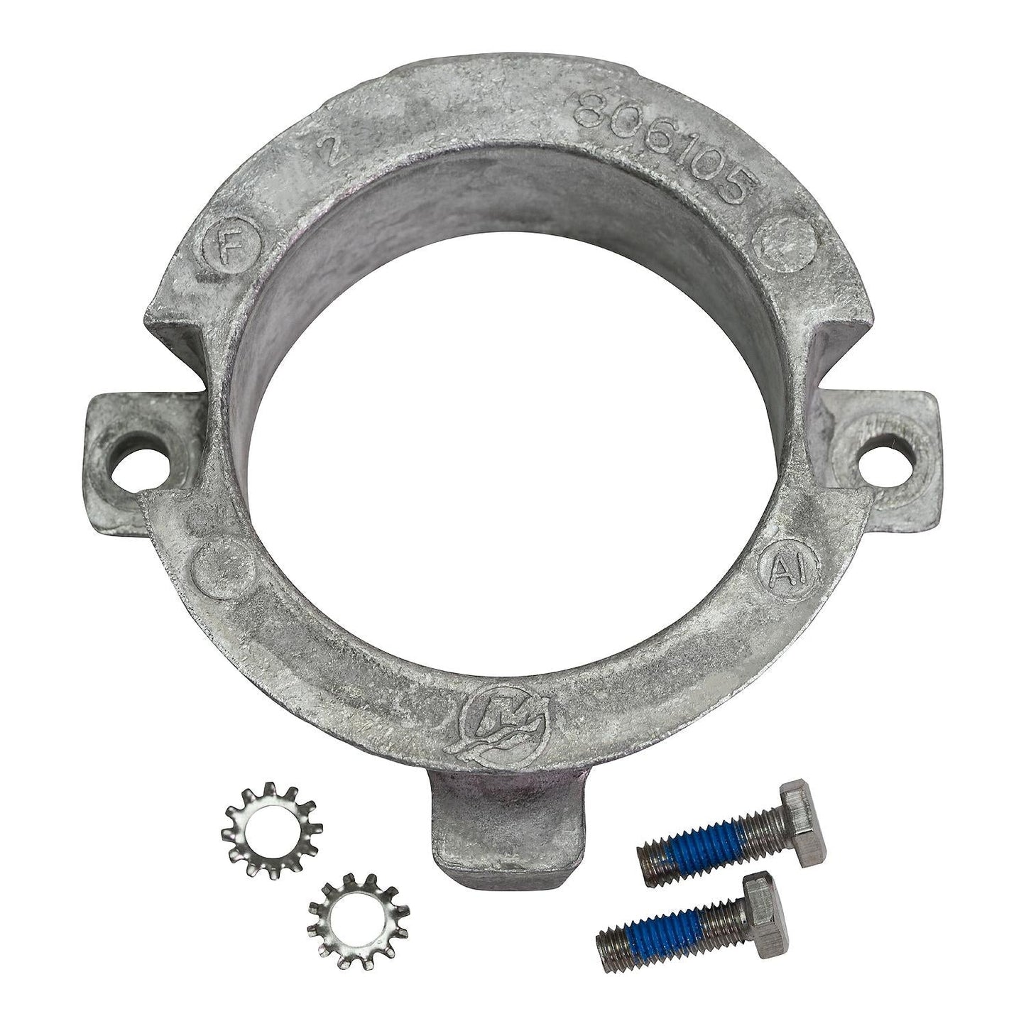 Mercury Quicksilver - Aluminum Bearing Carrier Anode - Fits Alpha One Gen II & Vazer - 97-806105Q1