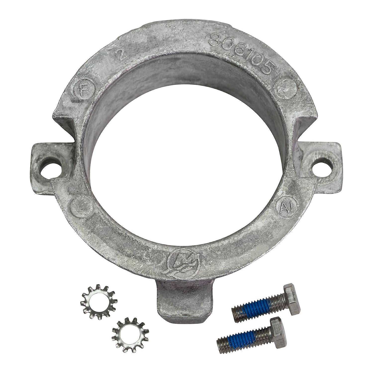 Mercury Quicksilver - Aluminum Bearing Carrier Anode - Fits Alpha One Gen II & Vazer - 97-806105Q1