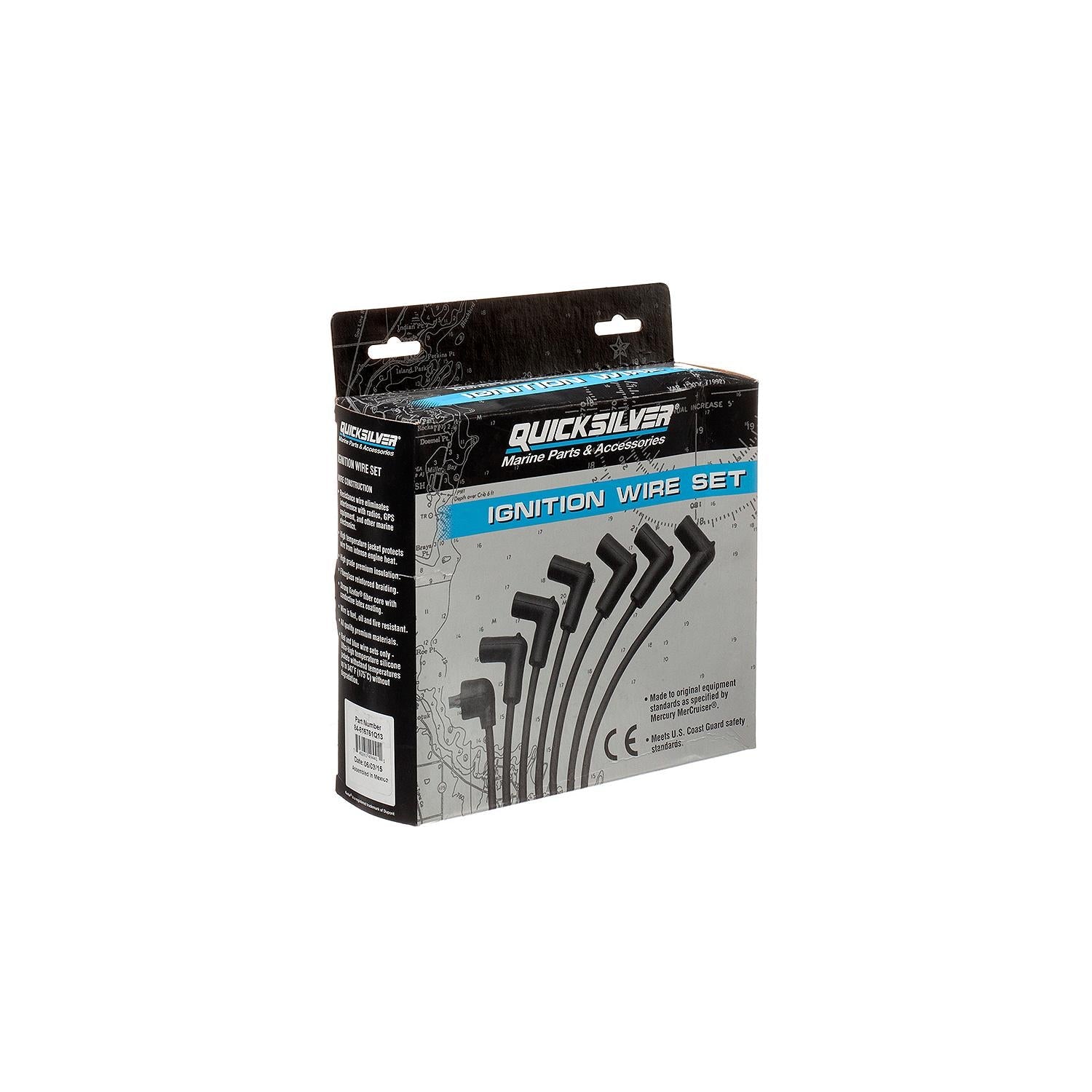 Mercury Mercruiser - Spark Plug Wire Kit - Fits MCM 3.0L/LX with Delco Digital Ignition - 84-816761Q13