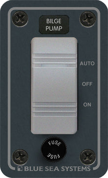 Blue Sea Systems paneel H2O 12/24VDC lenspomp x1 verticaal (vervangt 8263B-BSS) (8263-BSS)