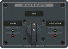 Blue Sea Systems AC rotary panel 230V/30A Off+2 (8359-BSS)