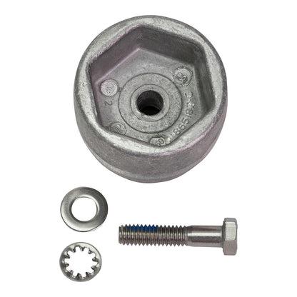 Mercury Quicksilver - Prop Nut Anode - Aluminum - Fits Bravo III - 97-865182Q01