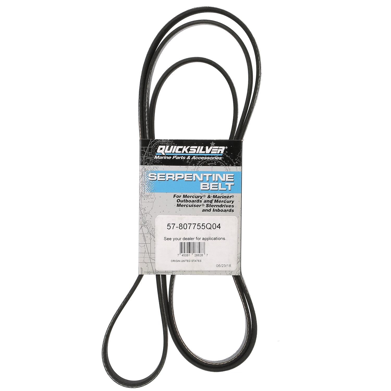 Mercury Mercruiser - Serpentine Belt - 2667 mm -  57-865615Q06