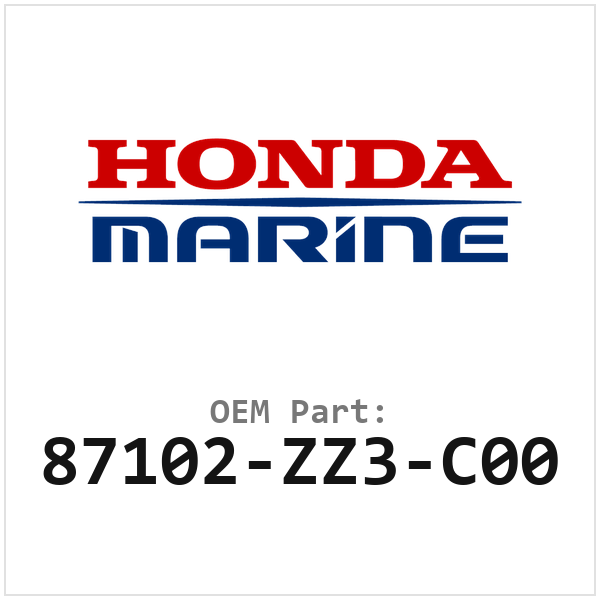 Honda Sticker/embleem (87102-ZZ3-C00)