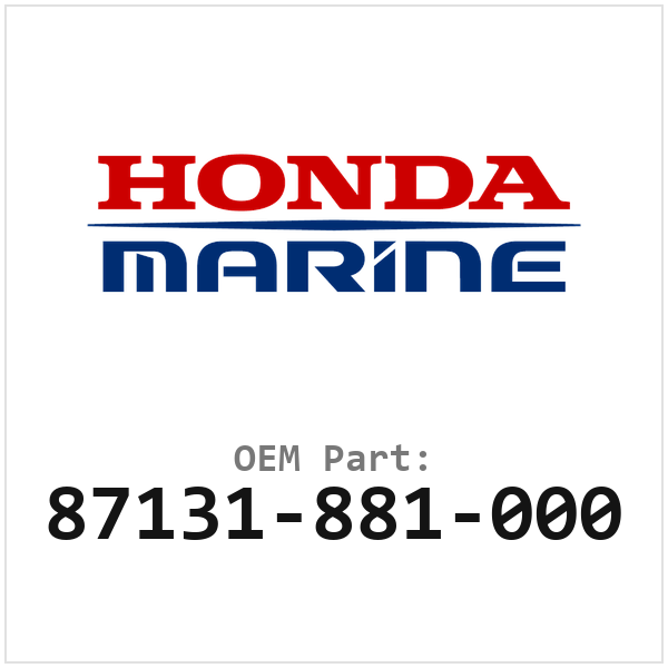 Honda Sticker/embleem (87131-881-000)