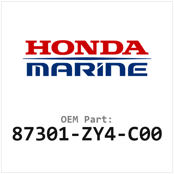 Honda Sticker/embleem (87301-ZY4-C00)