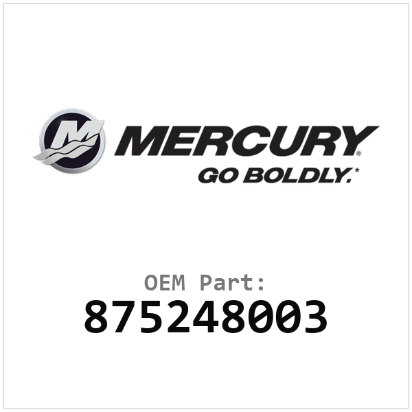 Mercury OEM 875248003