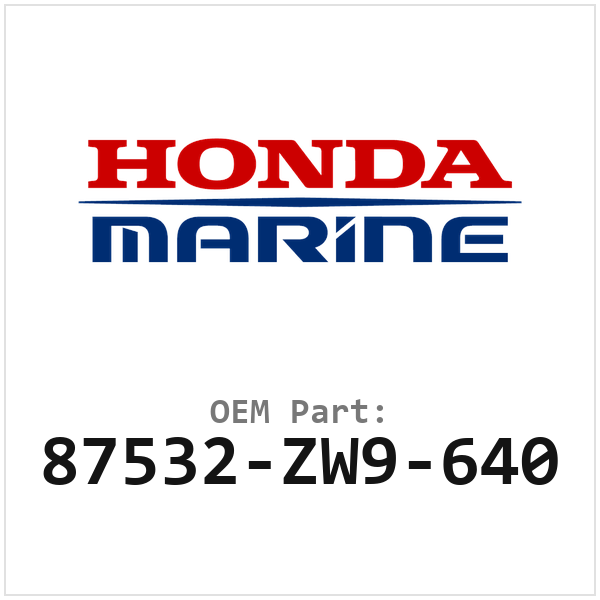 Honda Gaskabel-markering (87532-ZW9-640)