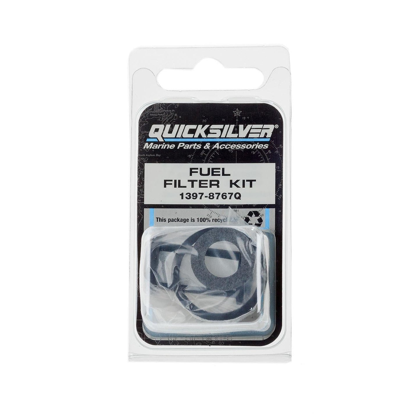 Mercury Quicksilver - Carburetor Fuel Filter - For Rochester 2 & 4 bbl. - 35-8767Q