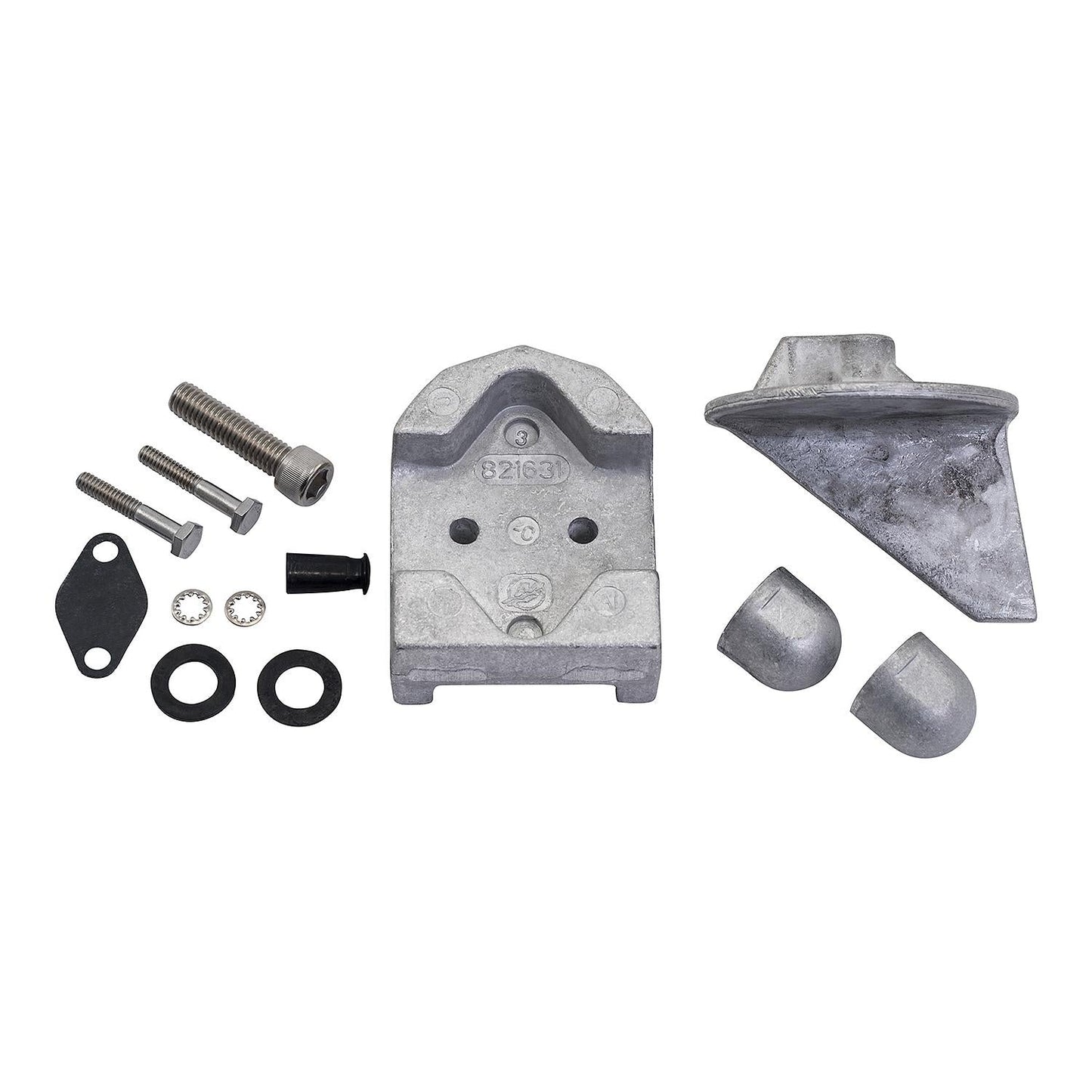 Mercury Quicksilver - Aluminum Anode Kit - Fits MR & Alpha I Drives - 97-888756Q04