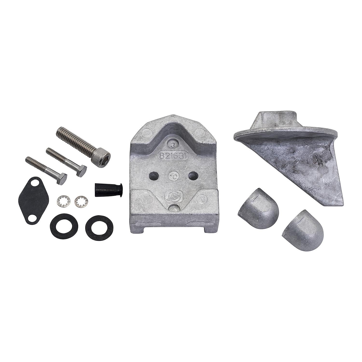 Mercury Quicksilver - Aluminum Anode Kit - Fits MR & Alpha I Drives - 97-888756Q04