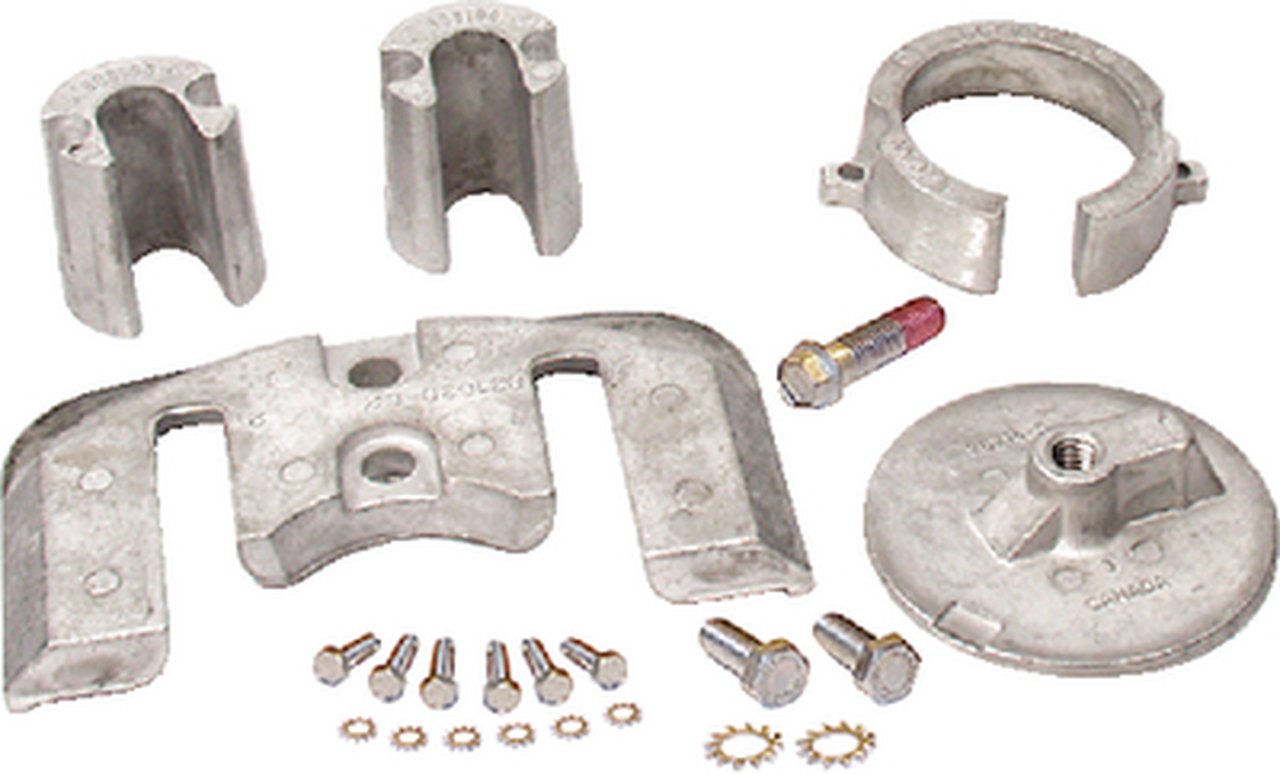 Mercury Quicksilver - Aluminum Anode Kit - Fits Bravo I Drives - 97-888758Q02