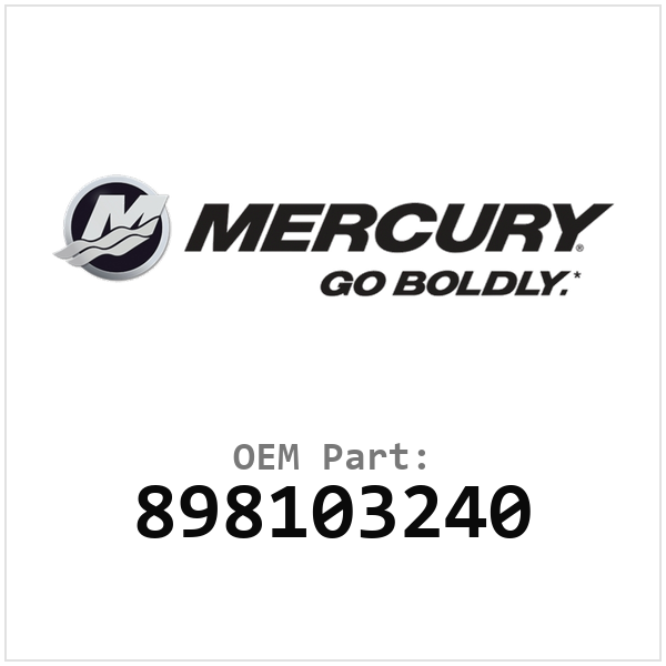 Mercury OEM 898103240