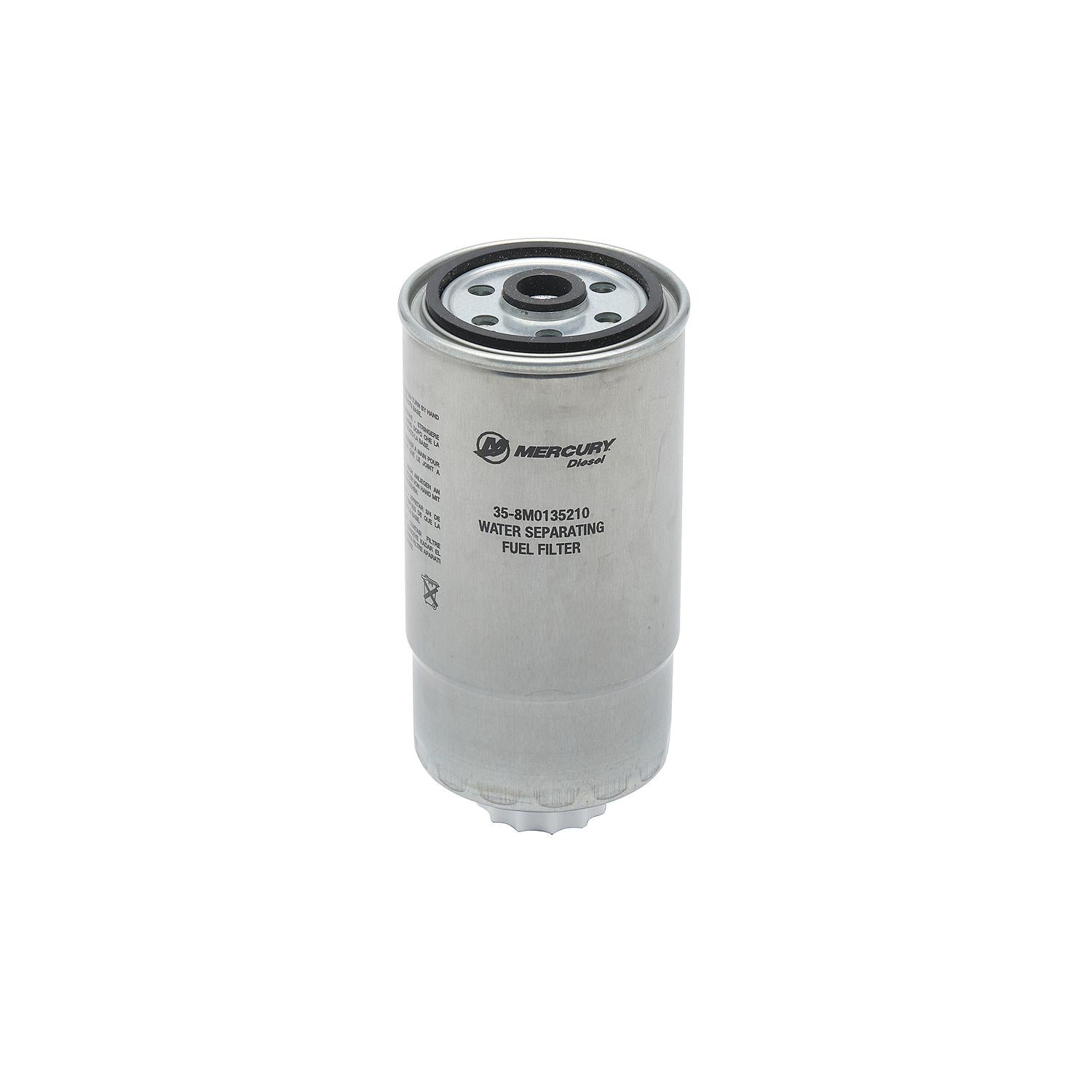Mercury - Water Separating Fuel Filter - Fits MCM/MIE 3.0L V6 VM Diesel Engines - 35-8M0135210