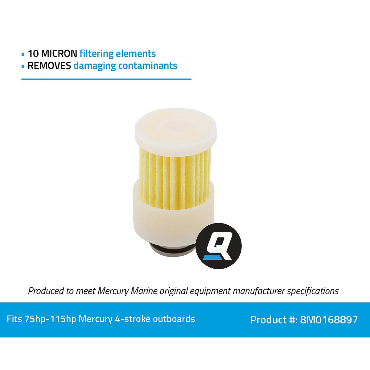 Mercury - Fuel Filter Element - 35-8M0168897