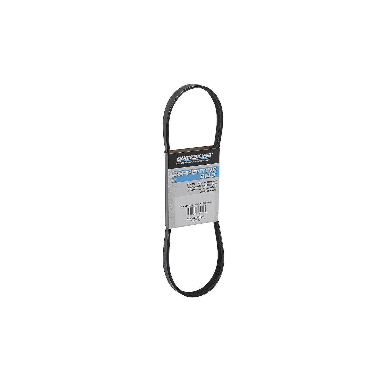 Mercury – Quicksilver 8M0218433 Alternator Belt | High-Output Accessory Drive Series | Reinforced Rubber | 8M0218433