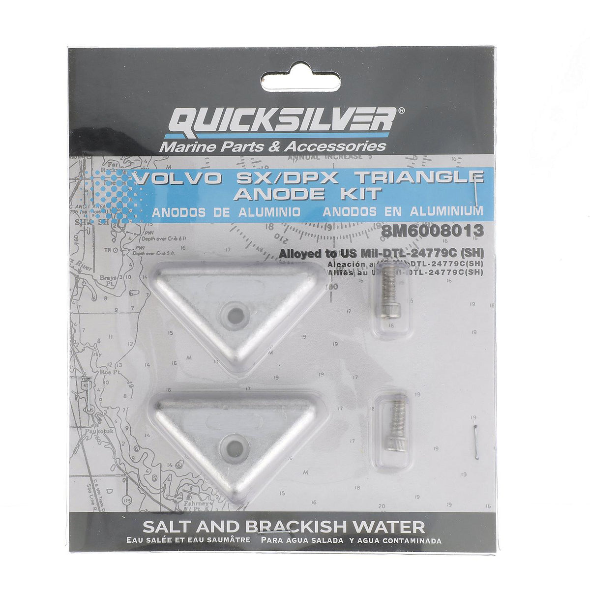 Mercury - WA ANODE KT VOL SX/DPXTRIANGLE - 8M6008013